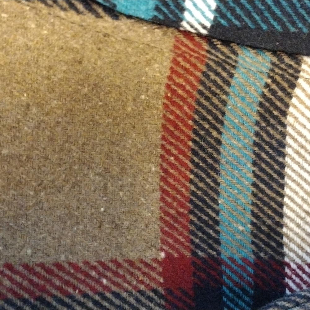 Me Jane Women's Plaid Peacoat Multi Color, Size XS - Picture 6 of 15